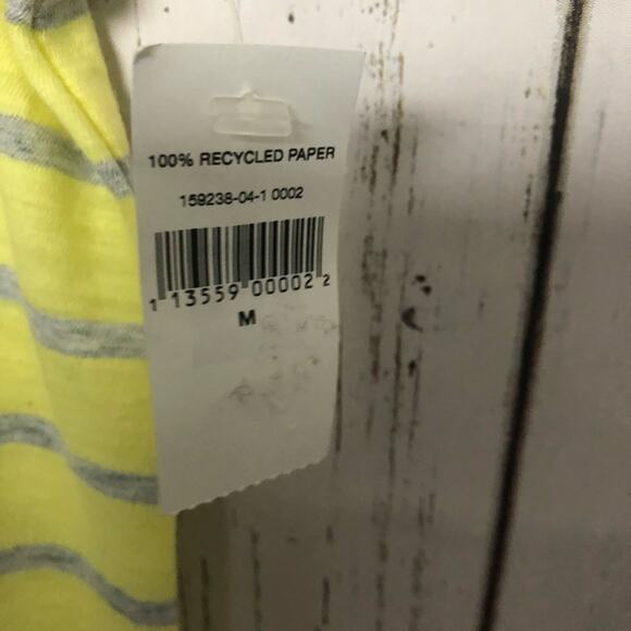 Gap Womens Striped V-Front Sleeveless Blouse Sz M - Picture 4 of 8